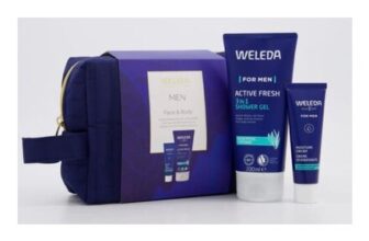 WELEDA Three Piece Men Face & Body Gift Set