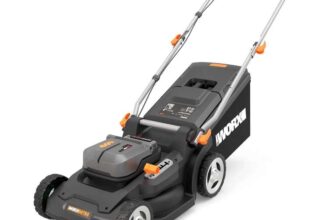 WORX WG745E Powershare Cordless Lawn Mower 1000 40V 41cm x2 4.0Ah Battery & Dual Charger – W/Code – WORX DIY and Garden Shop (UK Mainland)
