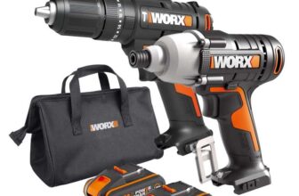 WORX WX902 Powershare Cordless Impact Driver Hammer Drill Twin Pack with 2X 2.0Ah Batteries, Charger & Bag – W/Code – WORX DIY and Garden