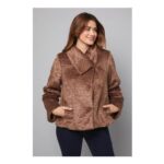 Wallis Faux Fur Collar Detail Coat