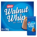 Walnut Whip Milk Chocolate 6 x 30g Multipack of 6