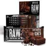 Warrior RAW Protein Bar – 24 x 75g Bars w/code
