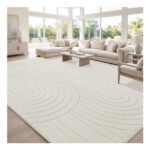 Washable Lemon Rug, Cream, 240×300 Cm, Living Room