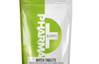 Water Balance Tablets for Fluid Support and Detox 60 Tablets