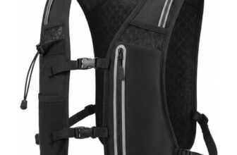 Water Resistant Hydration Pack for Running with Side Pockets
