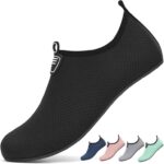 Water Shoes for Women Men Quick-Dry Beach Swim Socks with Non-Slip Sole – Sold by LUCKSSY / FBA