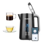 WeeKett Alexa Smart Kettle, Cool Touch, LED Display, 3000W, 1.7L Black