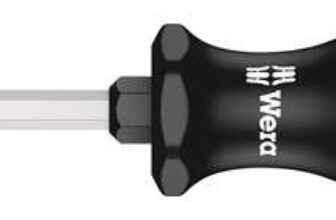 Wera 05008752001 350 PH SK – 2 x 100 mm Screwdriver for Phillips Screws – Silver