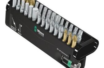 Wera 1-Inch Universal Bit-Check, 30-Piece
