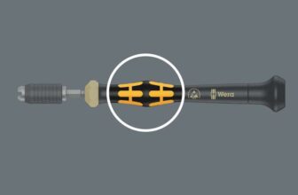 Wera 1460 Kraftform Micro ESD Adjustable Torque Screwdriver Handle, 0.02-0.06 Nm – VERY GOOD