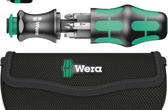 Wera Compact Tool Set Kraftform 20 with Pouch, SL/PH/PZ, 7 Pieces, Silver