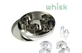 Whisk Number Cutters 9 Pieces