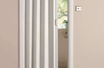 White Oak Effect Double Skin Folding Door free C&C