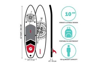 White Pure2Improve Nautical Extra-Deep 305 Stand-up Paddleboard
