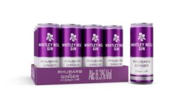 Whitley Neill Rhubarb & Ginger with Ginger Ale 8.3% 12x250ml Ready to Drink Cans