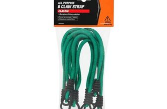 Wickes Heavy Duty 8 Claws Elastic Strap For Loads On Car Roofs & Trailers