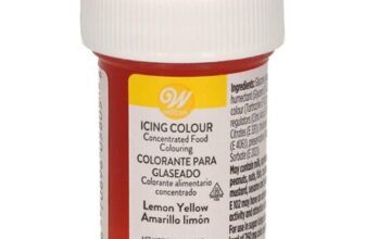 Wilton Lemon Yellow Gel Icing Colour, 28.3 G Jar