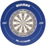 Winmau PDC Blue Dartboard Surround – Free C&C