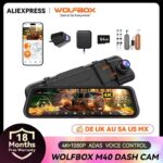 Wolfbox FrontRear Dashcam 4k1080P W/Free 64GB SD Card – Wolfbox official store