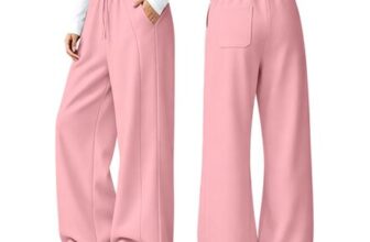 Womens Joggers Sweatpants with Pockets, Casual Gym Wear
