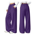 Womens Joggers Sweatpants with Pockets, Elastic Waist, Lounge Wear