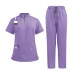 Womens UK Scrubs: Oversized, Stretchy, Cotton, Carer, Slim Fit, Breathable