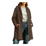 Womens Waterproof Jacket Lightweight Windbreaker