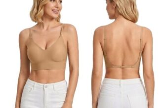 Womens Wireless Push-up Jelly Bra with Soft Straps