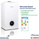 Worcester Bosch Greenstar 2000 25kW Combi Boiler – 4000 30kW £2324.99 – 8000 36kW £2699.98 – 5 Year Warranty Supplied/Installed British Gas