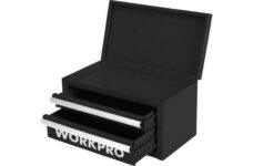 Workpro Mini Steel Tool Box with drawers Black / Blue or White – Free C&C