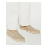 Woven-Trim Casual Shoes-Size 10 Only