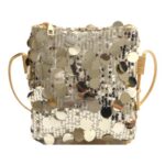 XZSKD Gold Clutch Crossbody Bag for Women, Phone Pouch