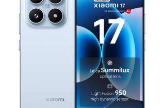 Xiaomi 17 Smartphone 12512GB Ice Blue Leica Summilux Optical Lens Light Fusion 950 Sensor, 6330mAh Battery, Snapdragon 8 Elite Gen 5