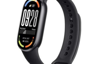 Xiaomi Smart Band 10, Fitness Tracker for Men Women, 21-Day Battery, Black Fast Charging