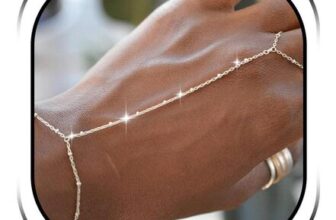 YANCHUN Hand Chain Bracelet, Gold Tone, Zircon for Women