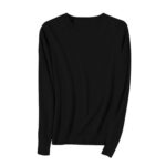 YGERGWE Crew Neck Jumper Womens Knitted Sweater
