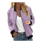 YGERGWE Womens Lightweight Flight Jackets
