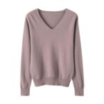 YGERGWE Womens Warm Knit Sweater, Soft Long Sleeve Casual