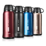 YJ&H Double Walled Vacuum Insulated Bottle with Cup