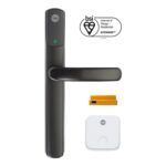 Yale Conexis L2 Smart Door Lock No-Subscription Remote Access Black