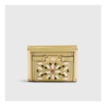 Yellow Beaded Flower Purse