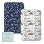 Yoofoss Cot Bed Fitted Sheets 2pk