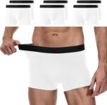 YouShow Mens Boxers 6/12 Pack Mens Underwear Hipsters Cotton Pants Trunks