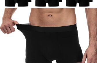YouShow Mens Boxers 6/12 Pack Mens Underwear Hipsters Cotton Pants Trunks Mens Underpants, Boxer Shorts Men, Tagless, Anti-Chafe, Soft, Breathable, Combed Cotton, Slim Fit, Multipack, Everyday Wear