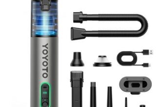 Yoyoto Cordless Car Vacuum 21000Pa, 4-in-1, 3 Suction Modes