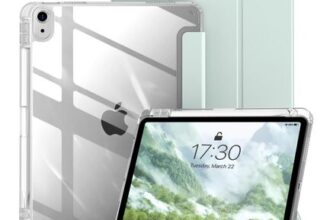 ZKTUYU iPad Case 11th/10th Gen Auto Wake/Sleep Pencil Holder