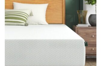 Zinus Double Memory Foam Mattress with Green Tea, 4ft6, 8in