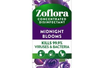 Zoflora Concentrated Disinfectant Liquid, Midnight Blooms Scent, 500ml