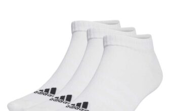 adidas Thin and Light Sportswear Low-Cut Socks 3 Pairs size 4.5 – 5.5 UK / or size S (£3.43 with s&s)