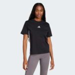 adidas Womens Essentials 3-Stripes Cotton T-Shirt – Large
